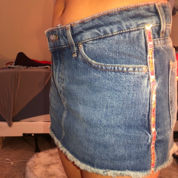 Zara skort with rhinestone embellishment - Picture 4 of 6